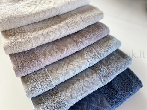 100% medvilnės pluošto rankšluostis "Cotton Dehli", 6 spalvos